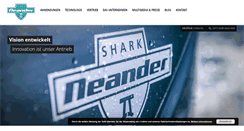 Desktop Screenshot of neander-shark.com